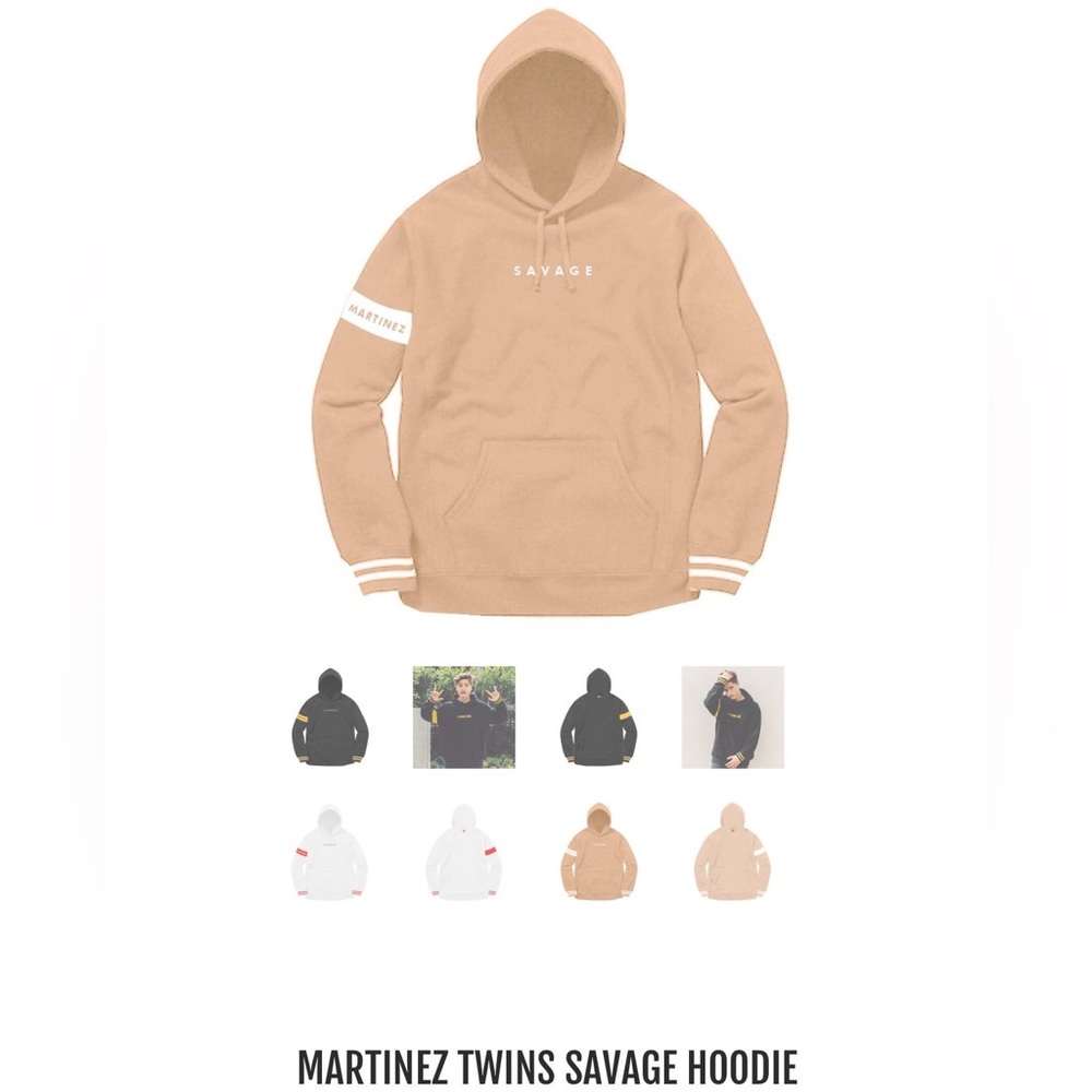 Martinez Twins hoodie